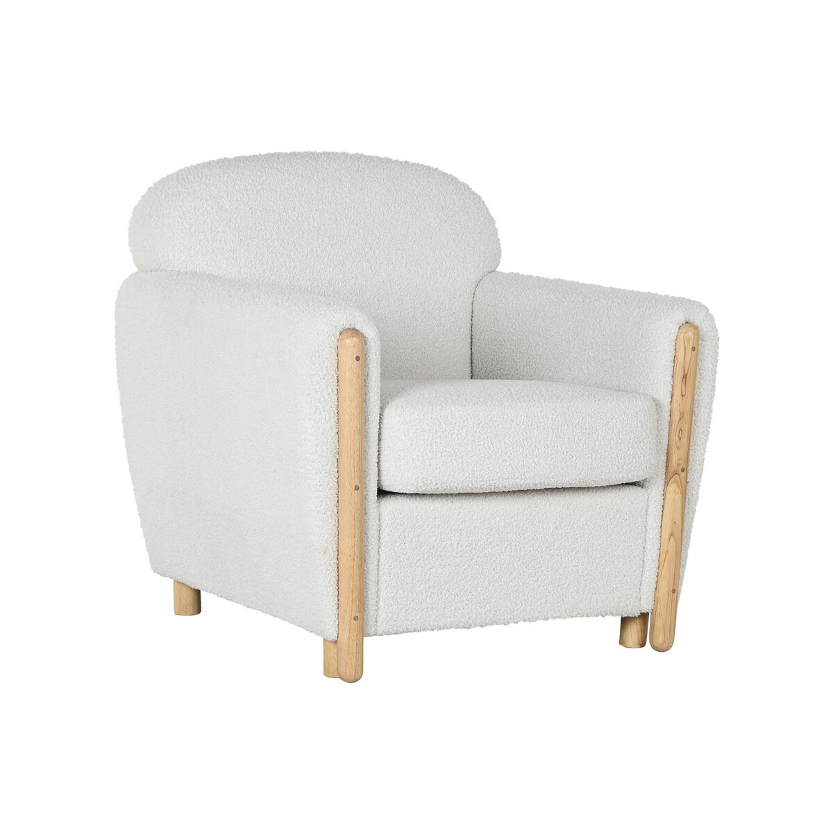 Poltrona Home ESPRIT Branco 81 x 78 x 82 cm